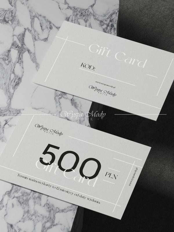 500 PLN GIFT CARD