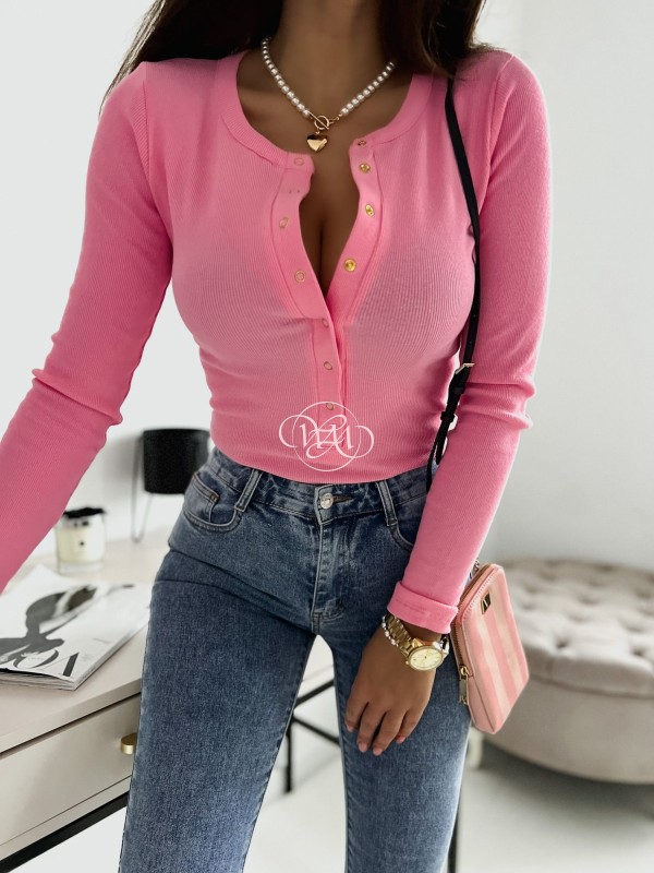 Tina pink blouse